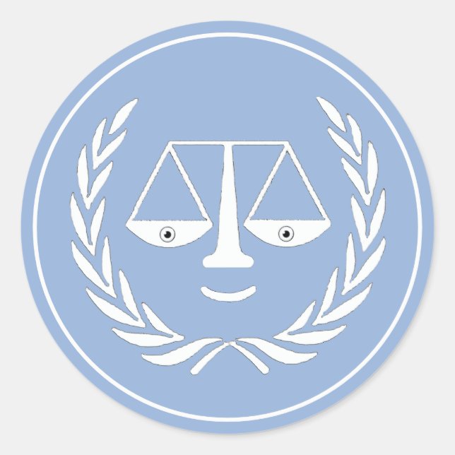 Pegatina de Ronda Clásica de Abogados de la Facult (Anverso)