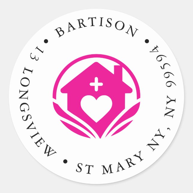 Pegatina de Ronda Clásica de la empresa de origen (Anverso)