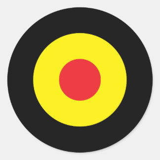 Pegatina de Ronda de Hod de Bélgica