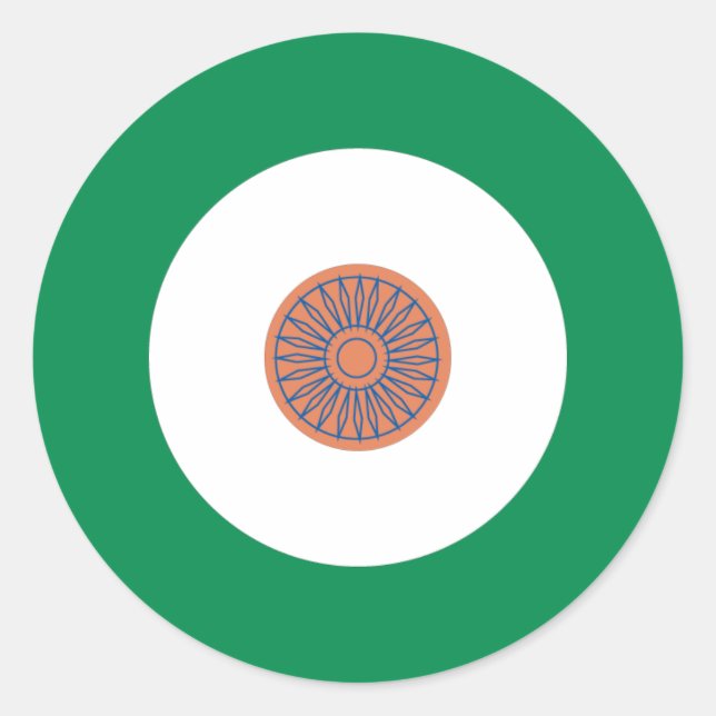 Pegatina de Ronda de Hod Indio (Anverso)