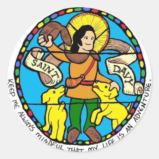 Pegatina de Ronda de Saint Davy (Anverso)