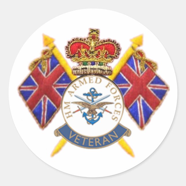 Pegatina de Ronda de Veteranos (Anverso)