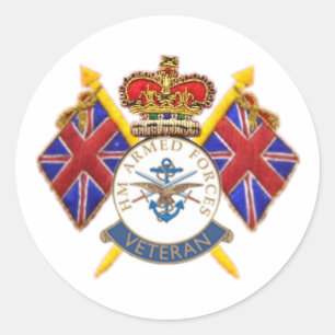 Pegatina de Ronda de Veteranos