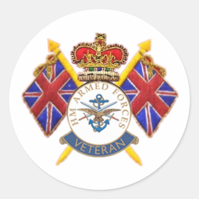 Pegatina de Ronda de Veteranos (Anverso)