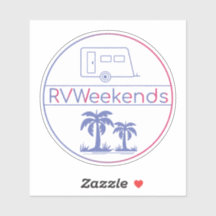 Pegatina de RVWeekends