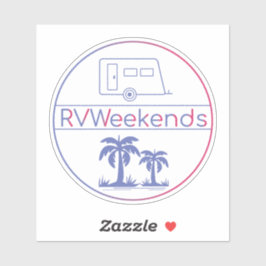 Pegatina de RVWeekends