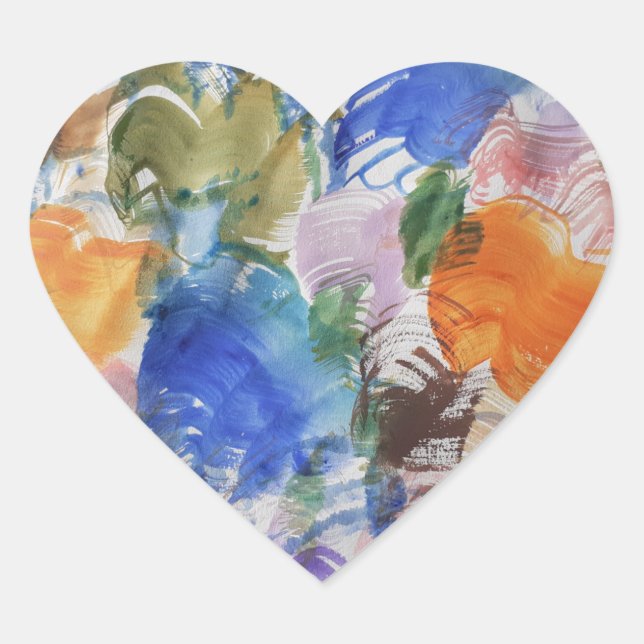 Pegatina de salpicaduras de color (Anverso)