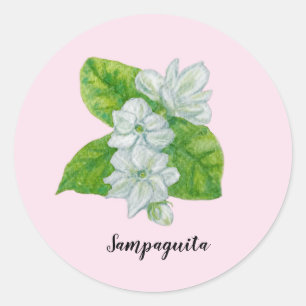 Pegatina de Sampaguita