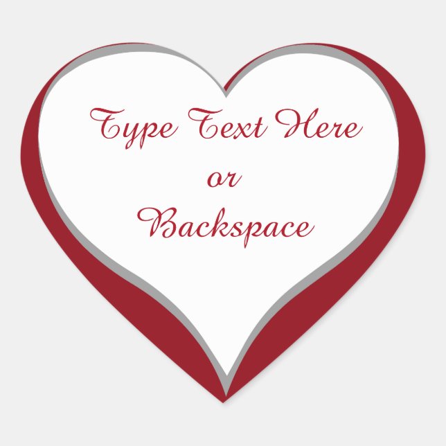 Pegatina de San Valentín que amo a tu Pegatina per (Anverso)