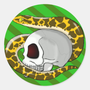 Pegatina de Sand Boa keniano (clásico)