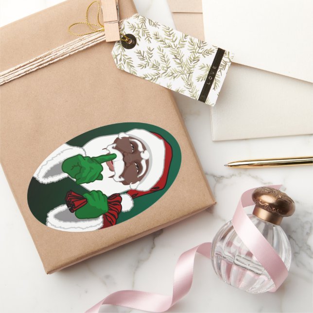 Pegatina de Santa Cláusula de pegatinas de navidad (Regalar)