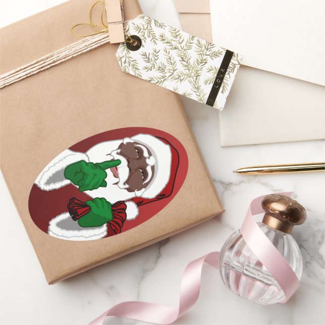 Pegatina de Santa Cláusula de pegatinas de navidad (Regalar)