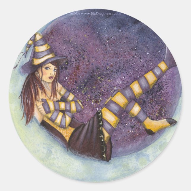 Pegatina de Satélites Solitarios (Anverso)