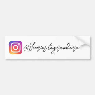 Pegatina de script de control de Instagram