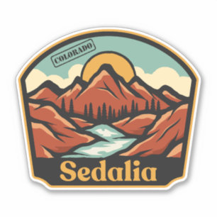 Pegatina de Sedalia, Colorado