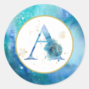 *~* Pegatina de Sello para sobres de las conchas n