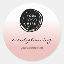 Pegatina de Sello para sobres empresarial Minimali