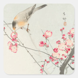 PEGATINA de sello para sobres : WOODBLOCK JAPONÉS