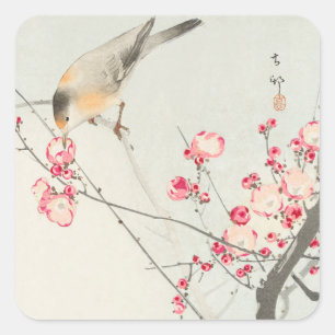 PEGATINA de sello para sobres : WOODBLOCK JAPONÉS