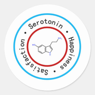 Pegatina de serotonina