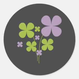 Pegatina de Shamrock