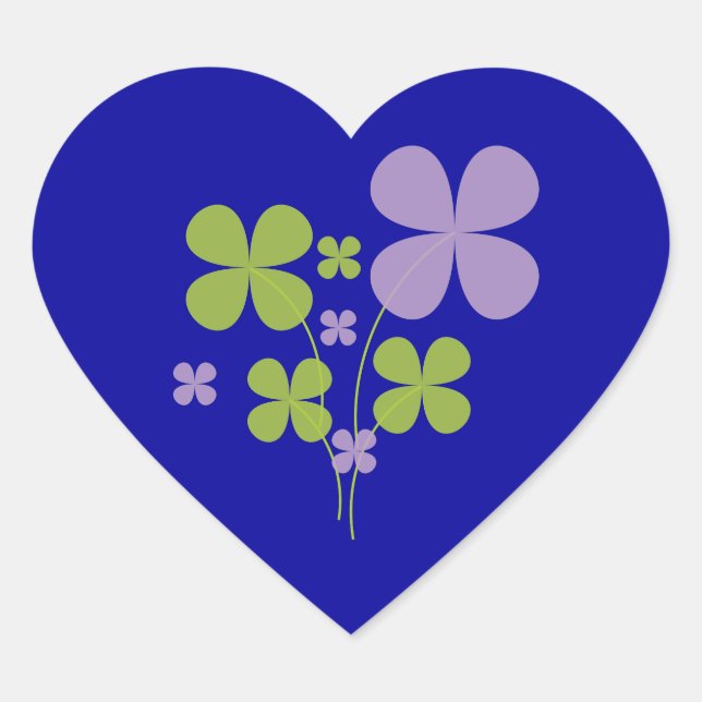 Pegatina de Shamrock (Anverso)