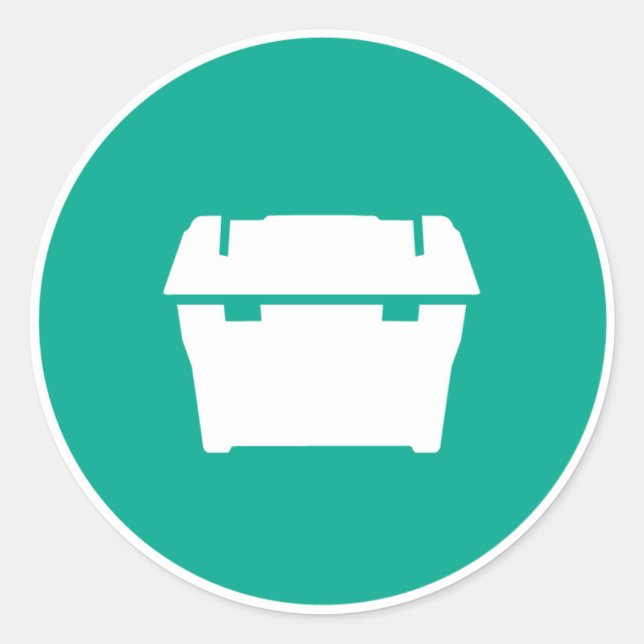 Pegatina de ShelterBox (Anverso)