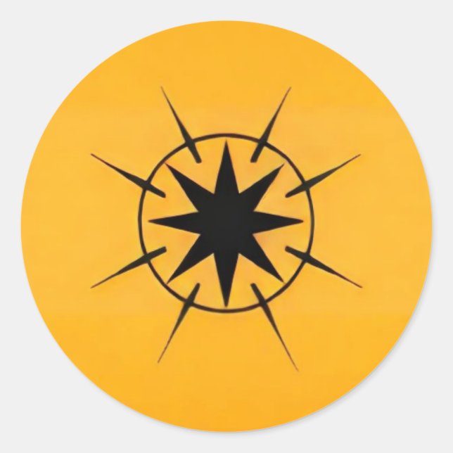 Pegatina de simbología de Darkbane (Anverso)