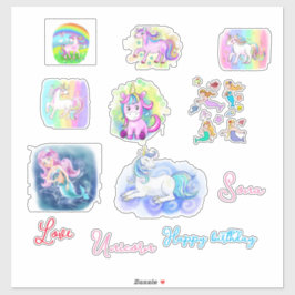 Pegatina de símbolos de cumpleaños feliz - persona