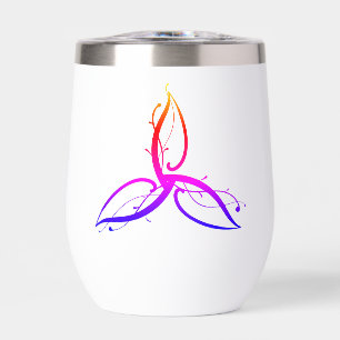 Pegatina de símbolos Triquetra Odin Norse Wicca
