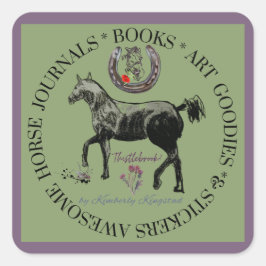 pegatina de sobre de marca thistlebrook