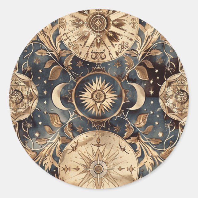 Pegatina de sobres de Personalizado de mapa de est (Anverso)