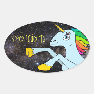 Pegatina de Space Unicorn