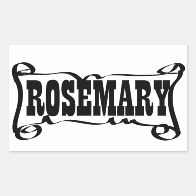 PEGATINA DE 'SPICE JAR' ROSEMARIA (Anverso)