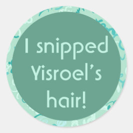 Pegatina de Squiggles upsherin