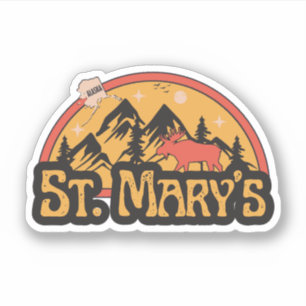 Pegatina de St. Mary's, Alaska