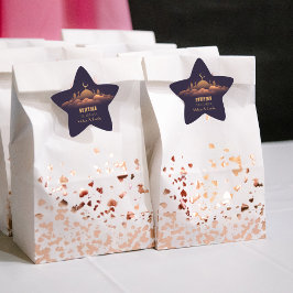 Pegatina de Star Shaped Ramadan Mubarak