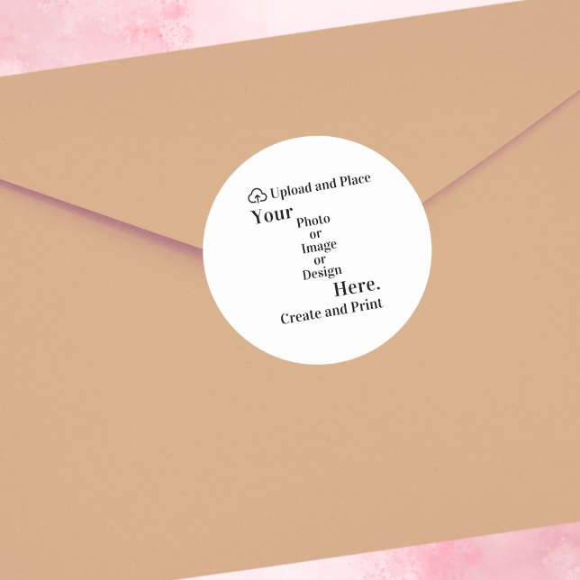 Pegatina de su diseño o envío de fotos (Sticker Your Design or Photo Upload)