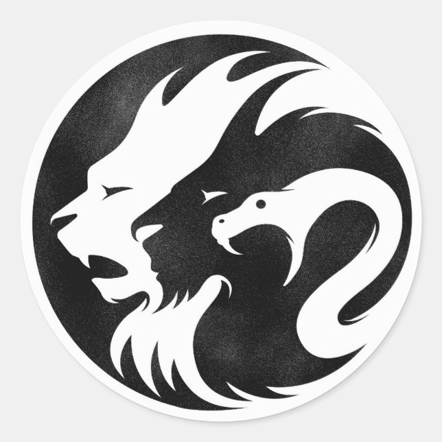 Pegatina de Super Punch 2 Chimera (Anverso)