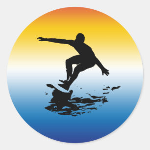 pegatina de surf