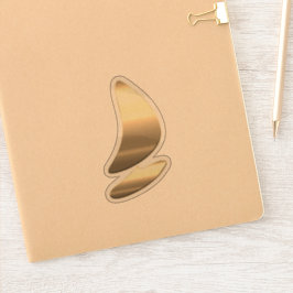 Pegatina de Surfing Gold