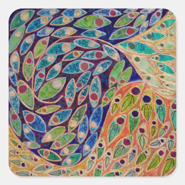 pegatina de swift santuario (pintura) (Anverso)