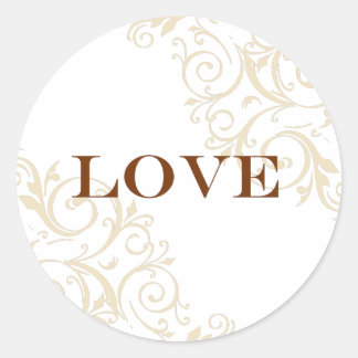 Pegatina de Swirls simple