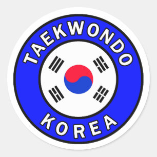 Pegatina de Taekwondo