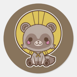 Pegatina de Tanuki (Raccon Dog)