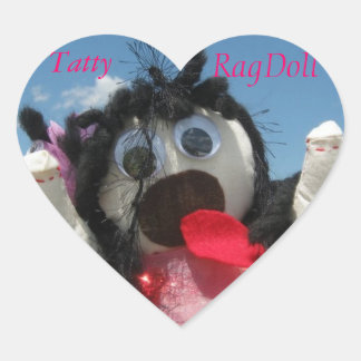 Pegatina de Tatty Ragdoll