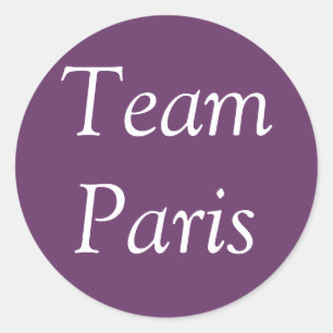 Pegatina de Team Paris
