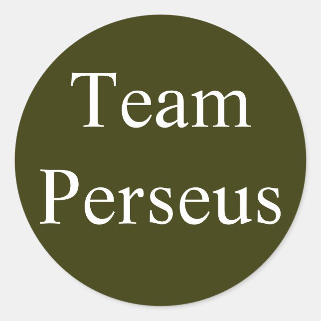 Pegatina de Team Perseus (Anverso)