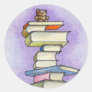 Pegatina de Teddy Bear Books