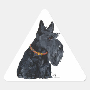 Pegatina de Terrier del escocés